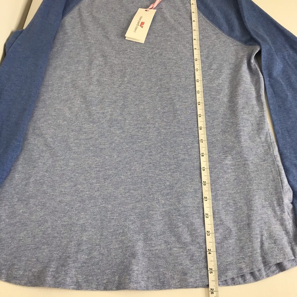 NWT Vineyard Vines Women’s Raglan Vintage What Long Sleeve Shirt Size Small - Picture 5 of 6